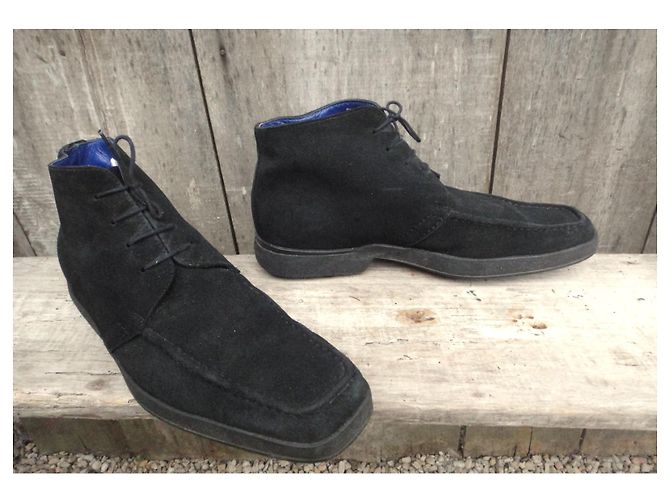 Stivaletti Kenzo in scamosciato nero - vista 2
