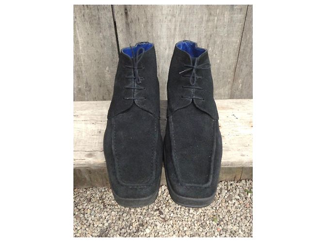 Stivaletti Kenzo in scamosciato nero - vista 3