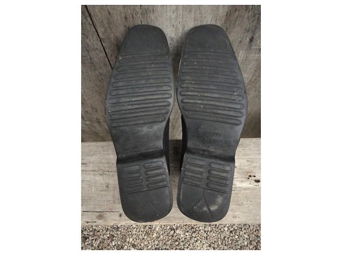 Stivaletti Kenzo in scamosciato nero - vista 5