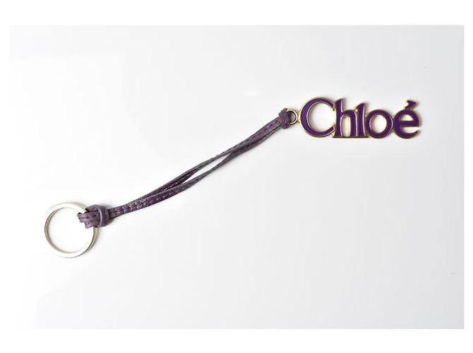 Chloé Llave de metal y cuero Chloe - vista 2