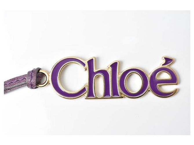 Chloé Llave de metal y cuero Chloe - vista 3
