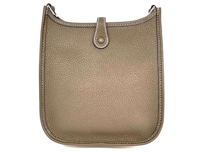 Hermès Borsa a tracolla Hermes Evelyne TPM Clemence Grigio - vista 2