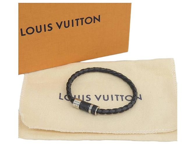 Pulsera Monogram Eclipse Louis Vuitton M6588 Negro - vista 6