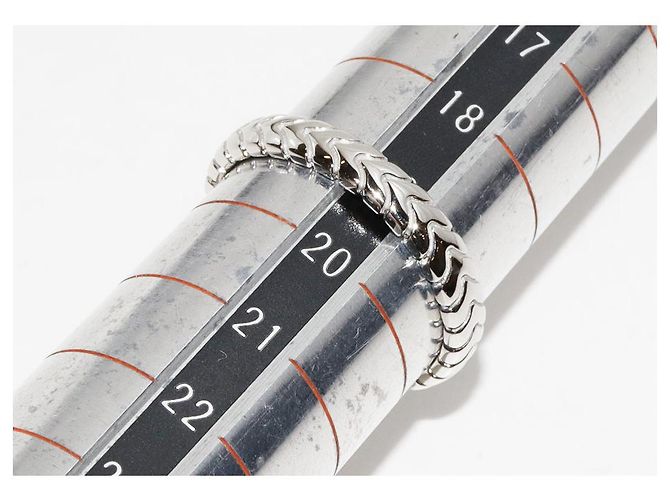 Autre Marque Anel de casamento Bvlgari Pt950 Spiga 349144 - vista 2