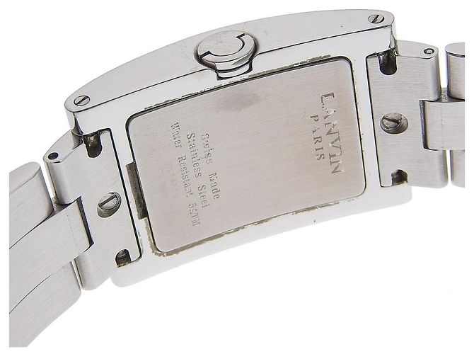 Autre Marque Reloj de cuarzo para mujer LANVIN, bisel de diamantes FL1421S Plata - vista 4