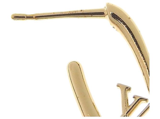 Orecchini a forma di cuore Louis Vuitton PM M00463 D'oro - vista 3