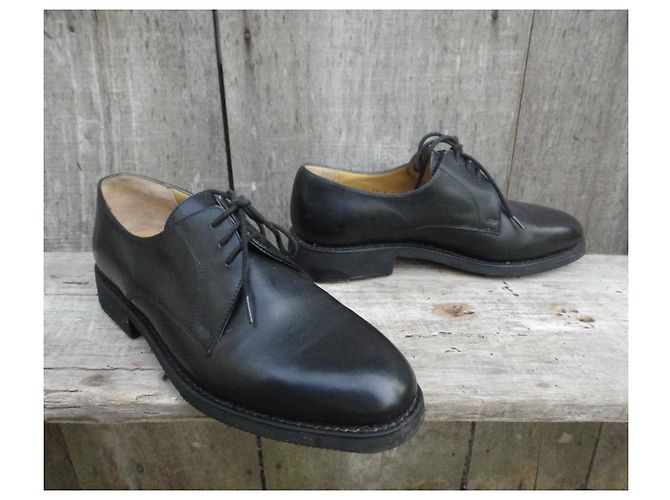 Autre Marque Derbies Marbot en cuir noir - vue 4
