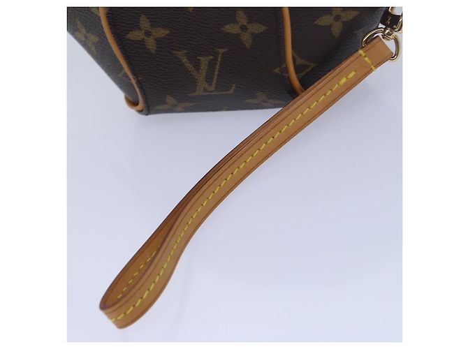 LOUIS VUITTON Pouch Mini ellipse Monogram M51129 LV Auth 79940SA Monograma - vista 8