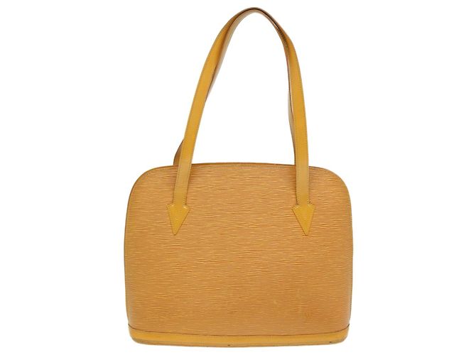 LOUIS VUITTON Borsa a Spalla Epi Lussac Gialla M52289 LV Auth 80263 Giallo - vista 13