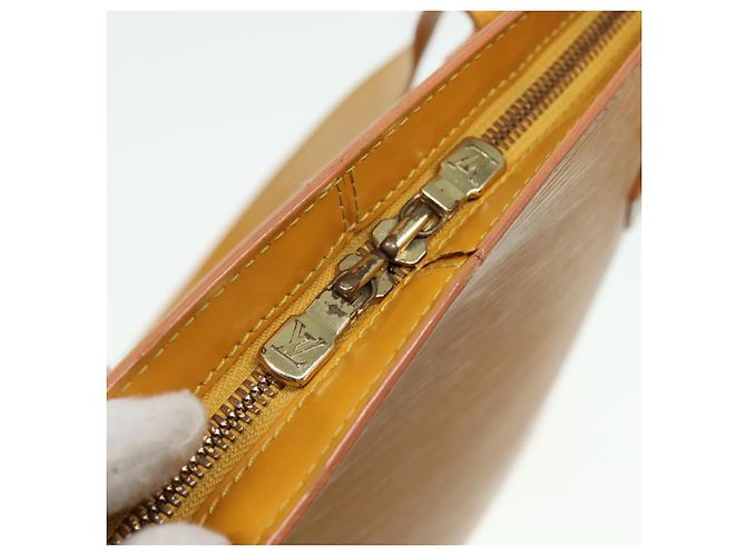 LOUIS VUITTON Borsa a Spalla Epi Lussac Gialla M52289 LV Auth 80263 Giallo - vista 17