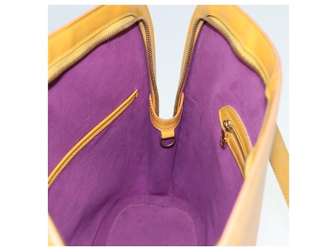 LOUIS VUITTON Borsa a Spalla Epi Lussac Gialla M52289 LV Auth 80263 Giallo - vista 21