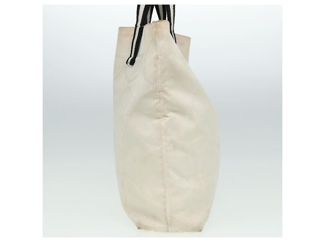 GUCCI Tragetasche aus Canvas Weiß 123439 Auth 81105 - Ansicht 6
