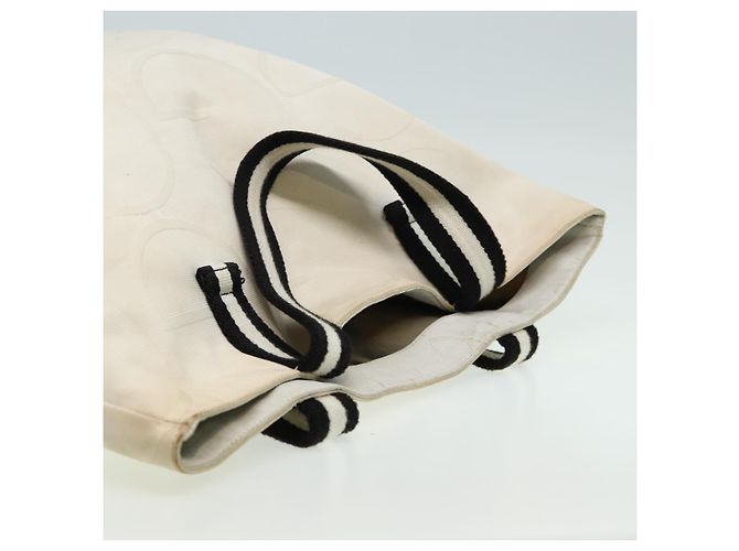 GUCCI Tragetasche aus Canvas Weiß 123439 Auth 81105 - Ansicht 8