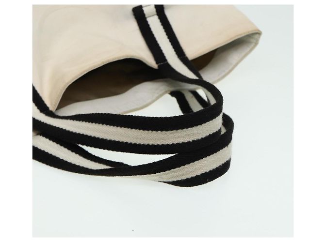 GUCCI Tragetasche aus Canvas Weiß 123439 Auth 81105 - Ansicht 9