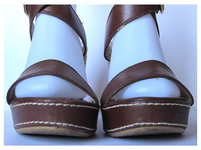 Sandalias de cuña STUART WEITZMAN 37 - vista 4