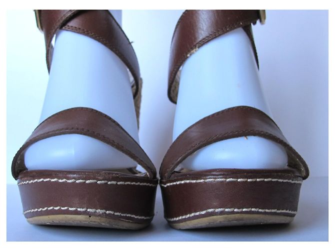 Sandalias de cuña STUART WEITZMAN 37 - vista 5