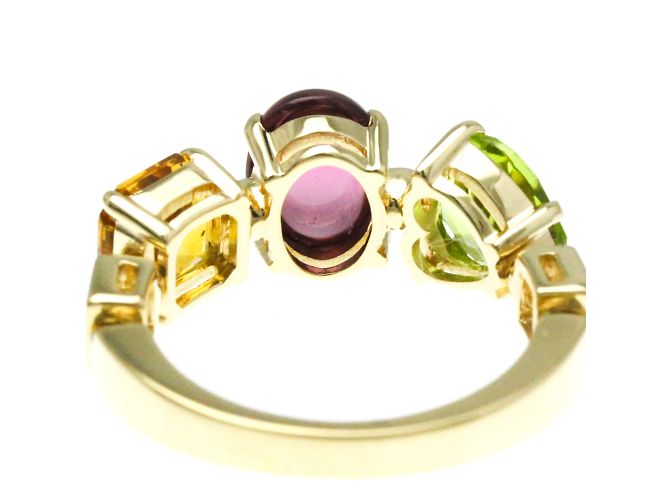 Bulgari Anello Bvlgari Allegra in oro giallo - vista 7