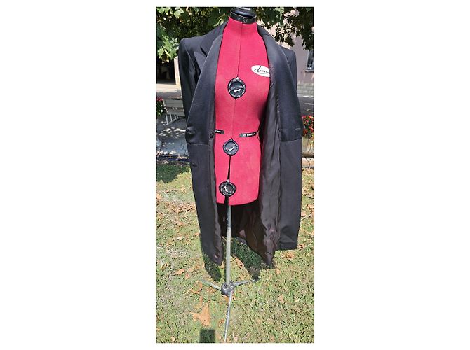 Abrigo de esmoquin Saint Laurent Rive Gauche Negro - vista 4