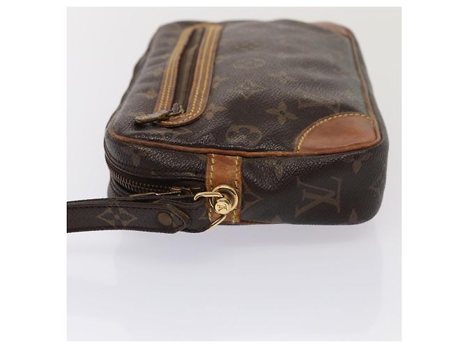 LOUIS VUITTON Monogram Marly Dragonne GM Clutch Bag M51825 LV Auth 81133 Monogramma - vista 4