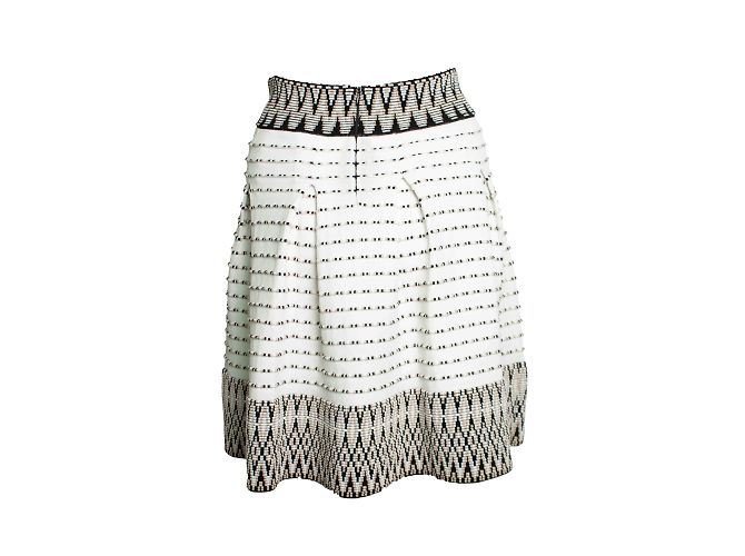 Falda jacquard blanca Maje, Jiselle Blanco - vista 3