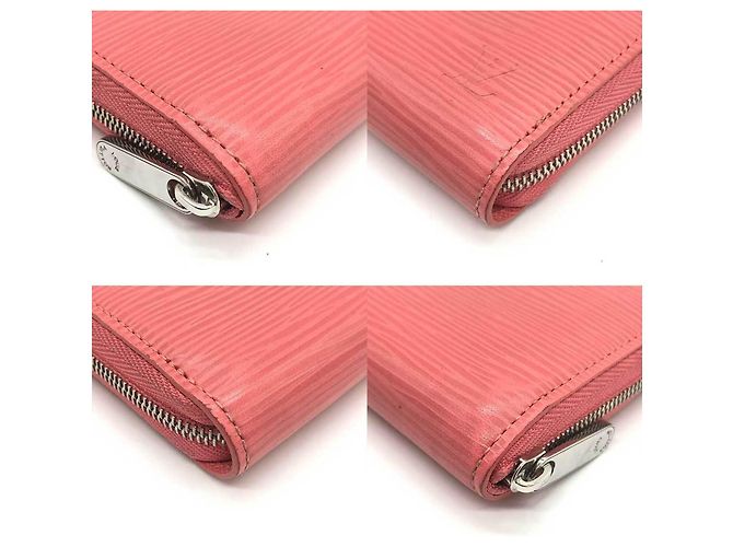 Monedero Zippy de Louis Vuitton en Epi Corail Rosa Coral - vista 3