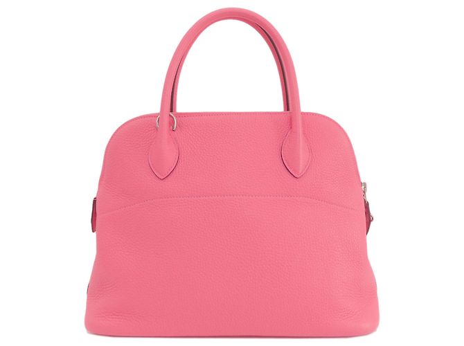 Hermès Borsa Hermes Bolide 31 in Rosa Azalee - vista 2