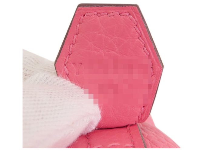 Hermès Borsa Hermes Bolide 31 in Rosa Azalee - vista 7