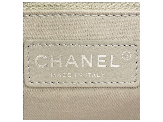 Borsa a Spalla Matelassé Chanel Bianco sporco - vista 7