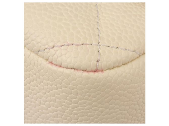 Borsa a Spalla Matelassé Chanel Bianco sporco - vista 9
