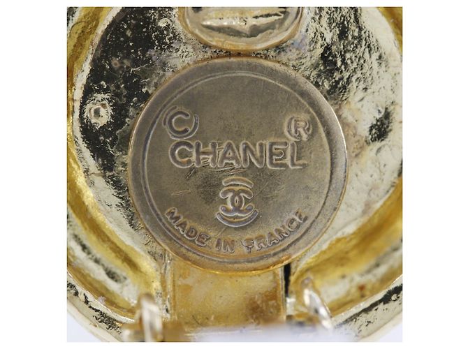 Orecchini a clip placcati in oro Chanel D'oro - vista 7
