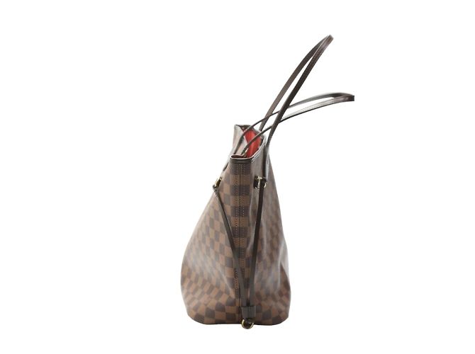 Damier-Canvas Tote Bag von Louis Vuitton Braun - Ansicht 2