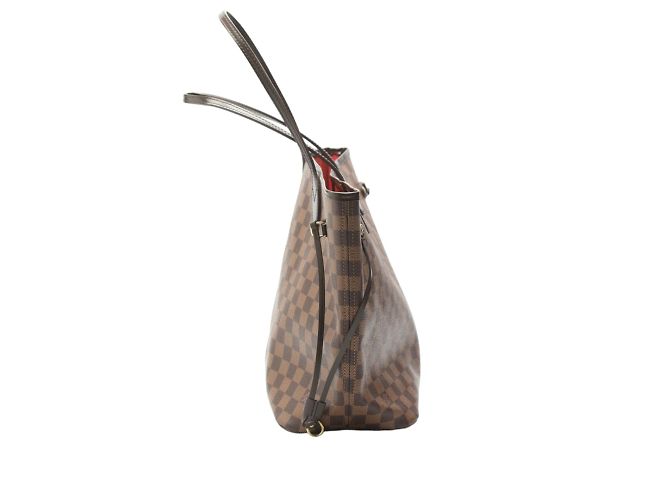 Damier-Canvas Tote Bag von Louis Vuitton Braun - Ansicht 3