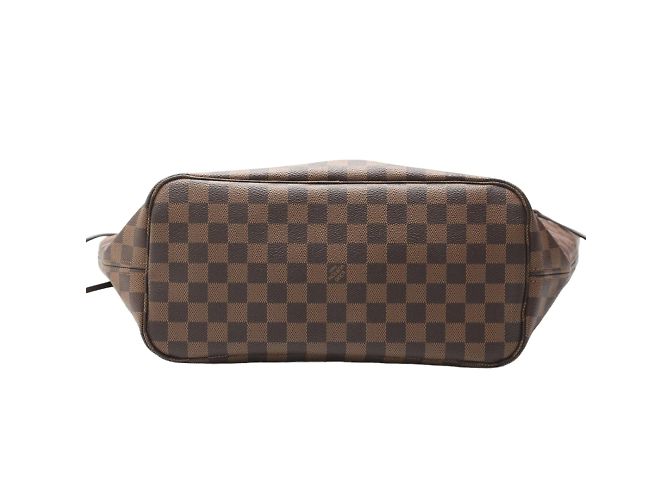 Damier-Canvas Tote Bag von Louis Vuitton Braun - Ansicht 4