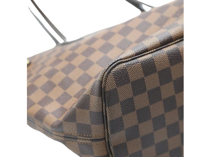 Damier-Canvas Tote Bag von Louis Vuitton Braun - Ansicht 5