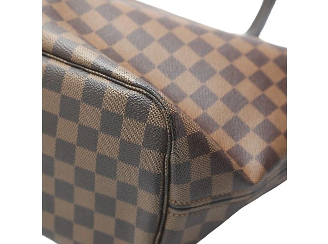 Damier-Canvas Tote Bag von Louis Vuitton Braun - Ansicht 6