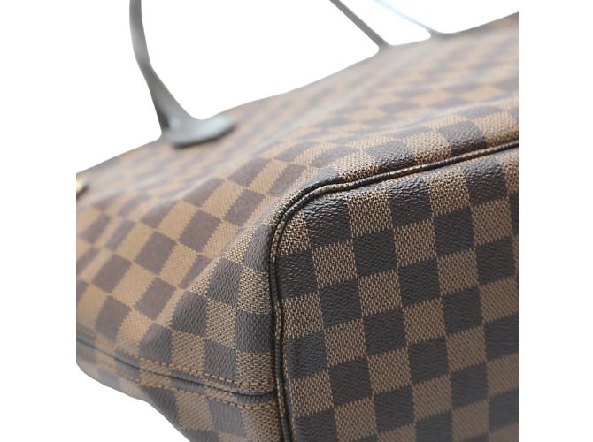 Damier-Canvas Tote Bag von Louis Vuitton Braun - Ansicht 7