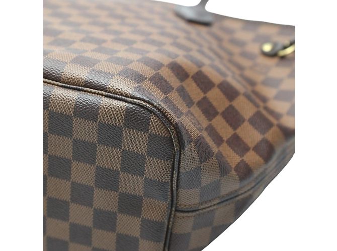 Damier-Canvas Tote Bag von Louis Vuitton Braun - Ansicht 8