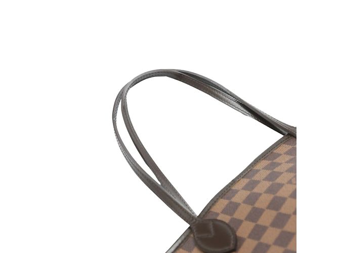 Damier-Canvas Tote Bag von Louis Vuitton Braun - Ansicht 9