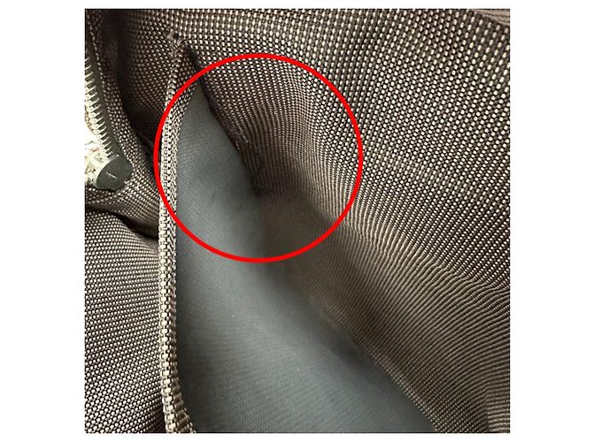 Hermès Her Line Canvas Tote Bag Braun - Ansicht 13