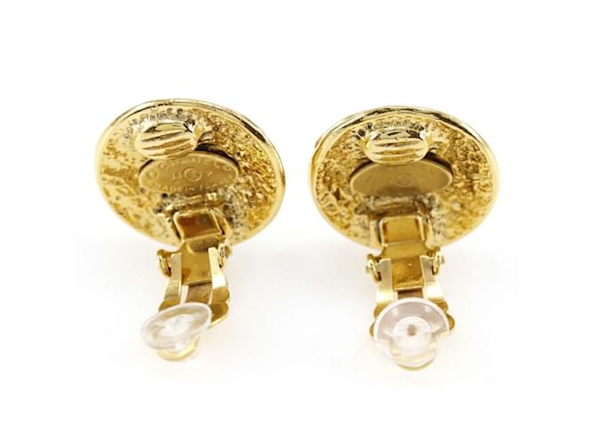 Orecchini a clip placcati oro Chanel - vista 4
