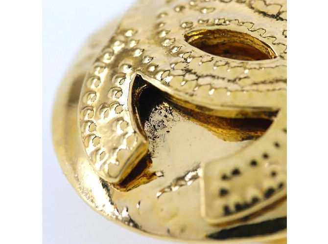 Orecchini a clip placcati oro Chanel - vista 5