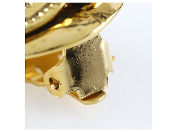 Orecchini a clip placcati oro Chanel - vista 6