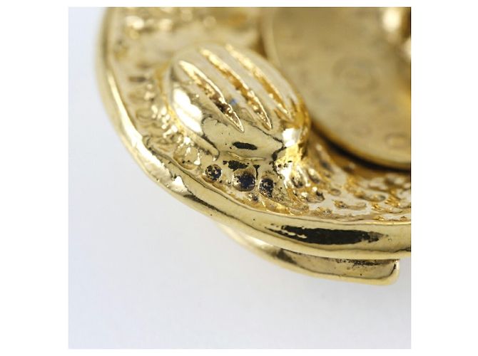 Orecchini a clip placcati oro Chanel - vista 7