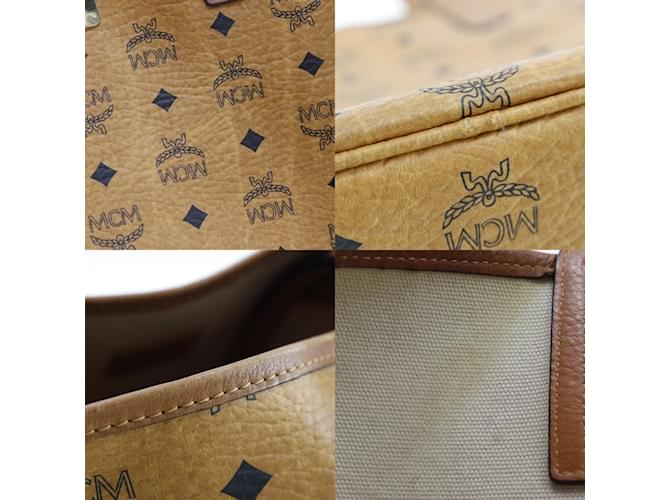 MCM Monogramm Canvas Tote Bag Braun - Ansicht 7