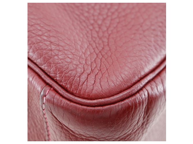 Hermès Borsa Hermes Lindy in pelle Taurillon Clemence rossa Rosso - vista 4