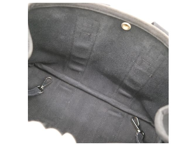 Hermès Borsa Tote Hermes Valparaiso PM Nero - vista 11