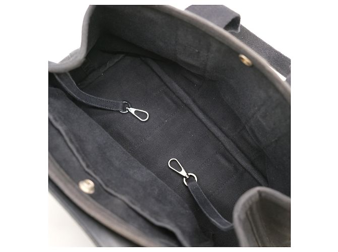 Hermès Borsa Tote Hermes Valparaiso PM Nero - vista 12