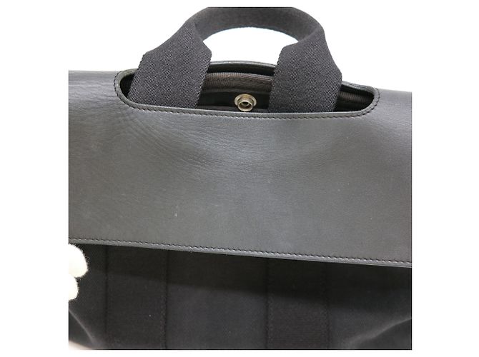 Hermès Borsa Tote Hermes Valparaiso PM Nero - vista 4