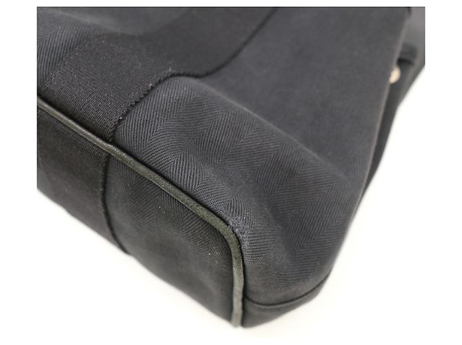 Hermès Borsa Tote Hermes Valparaiso PM Nero - vista 6