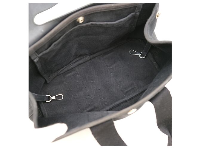 Hermès Borsa Tote Hermes Valparaiso PM Nero - vista 8